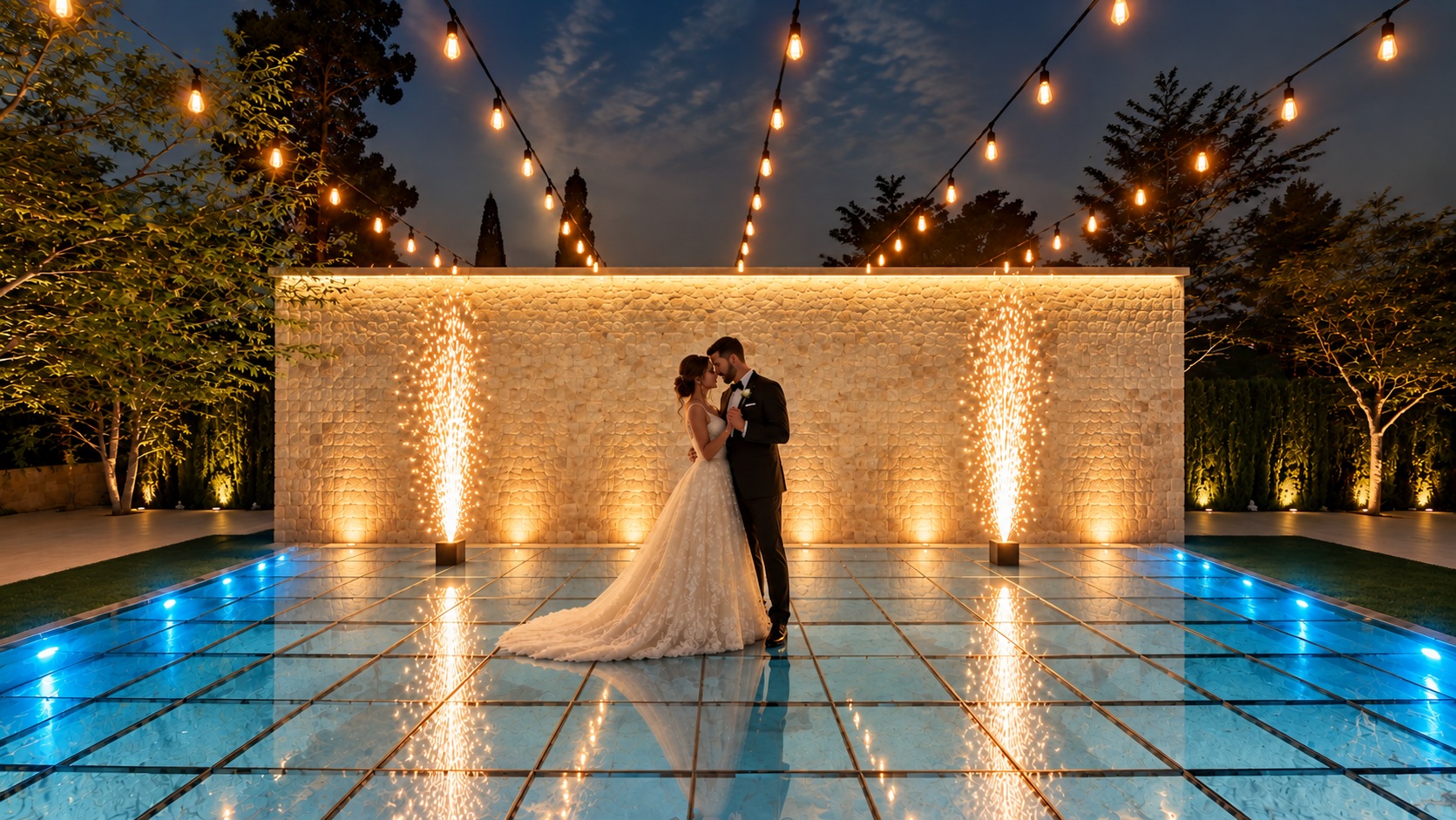 Float Above The Mediterranean - First Dance on Pool